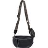 styleBREAKER Borsa a tracolla donna 2 pezzi a mezzaluna | Borsa a tracolla in similpelle 24x15x8,5 cm, tracolla 86-138 cm con motivo a rombi, zip a 2 vie, portamonete 11 cm