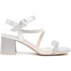 Nero Giardini E615721D Sandali Donna in Pelle - Argento 39 EU