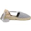 ALPARGATUS Espadrillas da donna con zeppa bassa, Valenciana, 1 corda, grigio, 40 EU