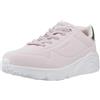 Skechers Sneaker basse per bambini METALLIC moda rosa sintetica