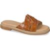 Valleverde 39100 Ciabatte Aperte Donna Pelle Sintetica Cuoio Tacco Grosso 2Cm Suola Poliuretano
