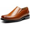 Bruno Marc Mocassini da Uomo in Pelle Slip on Scarpe Eleganti Vintage Elegante Oxford Slip on Scarpe Eleganti Vintage Elegante Oxford,Size 39.5,Marrone/Scuro,CAMBRIDGE-05