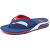 Reef Fanning Pregame, Infradito Uomo, Rosso, Bianco, Blu, 43 EU