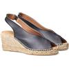 Toni Pons Laila-P - Espadrillas Spuntate con Zeppa Stile Donna realizzate in Pelle.