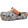 CERYTHRINA Zoccoli da Giardino da Uomo: Sandali Classici da Spiaggia - Pantofole da Esterno Unisex per Adulti, Acero Arancione, EU 43