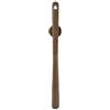CIGPKLO Calzascarpe Calzascarpe magnetico con manico esteso in legno di faggio, sollevatore for scarpe in massello(50CM- Walnut color)