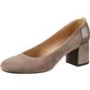 Geox D Audalies Mid C - Scarpe con Tacco Donna, Beige (TAUPEC6029), 36 EU