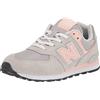 New Balance 574 Core Scarpe per Bambini Rain Cloud/Pink Haze 38/M