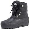 Polar Uomo Short Rete Di Nylon Anatra Impermeabile Suola Allacciare Inverno La Neve Stivali - Nero - UK7/EU41 - YC0439