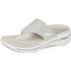 Skechers Go Walk Arch Fit Weekender, Sandali Donna, Natural Textile, 36 EU