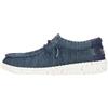 HEYDUDE Wally Stretch Sox - Mocassini da Ragazzo, Navy, 32 EU