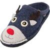 Haflinger - Pantofole con motivo animalier in lana per unisex, 40 EU
