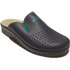 Fly Flot Art 822316 Ciabatte Sanitarie Uomo in Vera Pelle Antiscivolo con Elastici Made in Italy
