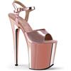 Pleaser FLAMINGO-809 Rose Gold Met. Pu/Rose Gold Chrome UK 5 (EU 38)