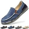 Xinghuanhua Moda Uomo Scarpe di Tela Mocassini Scarpe Slip on Scarpe Casual Piatte Scarpe Piselli Scarpe da Guida Scarpe da Barca