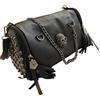 FiveloveTwo Borsa da Donna Pelle PU Retro Cranio Borse a Tracolla Spalla Mano Sacchetto Zainetto Tote Nero
