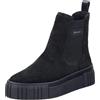 GANT Stivali da donna Snowmont Chelsea, Nero, 39 EU