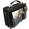 Superflybags Borsa Uomo Piccola Porta Tablet Vera Pelle Made in Italy modello CLASSIC M 28x20x10