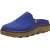 Josef Seibel Pantofole da donna Carmaux.01, larghezza G (normale), plantare intercambiabile, Blu ardesia 597, 43 EU