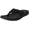 Clarks Wesley Sun - Infradito, Black Leather,