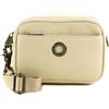 Mandarina Duck Mellow Leather P10FZT37, Borsa A Tracolla Donna, Bianco (Papyrus), 16x11x6 (L x H x W)