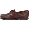 Timberland Classic 2 Eye, Scarpe da Barca Uomo, Marrone Brown Rootbeer Smooth, 42 EU