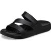 Crocs Getaway Strappy, Sandali Donna, Nero, 39/40 EU