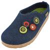 HAFLINGER Grizzly Kanon Felt Slipper Felt Clog Cork Captain, taglia 39