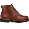 PAYMA - Stivali da Uomo in Pelle Chukka Rustici. Safari Stivaletti Scarpa Pelle Lavoro Casual, Outdoor e Giardinaggio. Lacci. Suola di gomma. Stivali e Scarpe. Colore: Stivali Marrone, Taglia: EU 43