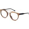 MUTYNE Occhiali da vista con montatura in legno imitazione Occhiali da vista Uomo donna, 1, Taglia unica