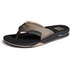 Reef - Infradito Fanning da uomo con apribottiglie, supporto per arco plantare, suola resistente, impermeabili, 42 EU