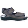 EXTRO STYLE - Sandali Ortopedici Donna e Uomo, Tecnica T2 Air, Per Fasi Post Operatorie, Piede Reumatico, Vasculopatie e Metatarsalgie, Sandali Antiscivolo Con Plantari Estraibili, Grigio