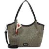 Tamaris borsa a tracolla TAS Konstantina Cityshopper Black nero