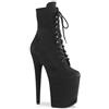 Pleaser FLAMINGO-1020FS Blk Faux Suede/Blk Faux Suede UK 6 (EU 39)