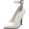 Pleaser SEDUCE-431 8127, Scarpe da Bracciale Donna Bianco Size: 38.5 EU