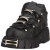 New Rock106-S1, Stivali con zeppa Uomo, Nero (nero), 42 EU