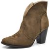 IF Fashion Scarpe da Donna Stivali Stivaletti Cowboy Western Camperos Texani D8158 brown N.41