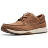 Clarks Sailview Lace Mens Light Tan Nubuck, 10