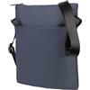 Tucano, Gommo Shoulder Bag, Borsa a Tracolla Uomo Donna in Materiale Gommato, Borsa Compatta e Slim con Sistema Anti-Radiazioni, Tracolla Regolabile e Tasca Esterna, Blu