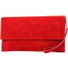 modamoda de- ital. Borsa in pelle Clutch Underarm Bag Borsa da sera in pelle metallizzata M106-151