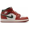 Nike Scarpe Air Jordan 1 Mid (GS) Codice DQ8423-105 Bianco Ragazzi