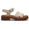 Timberland Stone Street, Sandalo con Plateau e Cinturino sul Retro da Donna (En7 Lt Bei Nubuck, Sistema Taglie Calzature EU, Adulto, Numero, Media, 37.5)