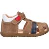 Geox B Sandal Macchia Boy, Primi Passi Bimbo 0-24, Marrone (Caramel), 25 EU