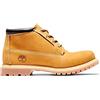 Timberland Nellie Chukka Leather Sde, Stivali Donna, Marrone (Wheat Nubuck), 42 EU