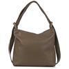 Superflybags Borsa A Spalla/Zaino In Vera Pelle modello ERICE 2in 1 Made In Italy