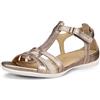 ECCO Flash, Sandali, Donna, Argento (Warm Grey Metallic/Moon Rock), 38 EU