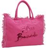 Miss Beach - Borsa da Spiaggia Con Chiusura Zip per Vacanze, Borsa Mare | 29 Litri di Volume - Tracolla in Tela, borsa da picnic in Tela