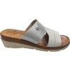 Fly Flot Ciabatta da Donna Anatomica - Sandalo con Zeppa 5 cm, Tomaia con Inserto Elastico, Plantare Antishock, Made in Italy, Ideale per Casa o Esterno