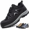 CYKYGGO Scarpe Antinfortunistiche Uomo Donna Scarpe da Lavoro Nero EU 37