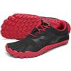 SAGUARO Scarpe Barefoot Minimaliste Uomo Donna Scarpe Multisport per Corsa/Allenamento/Trekking/Trail Running/Palestra - Morbido Comode e Leggere, Rosso Mela, 38 EU